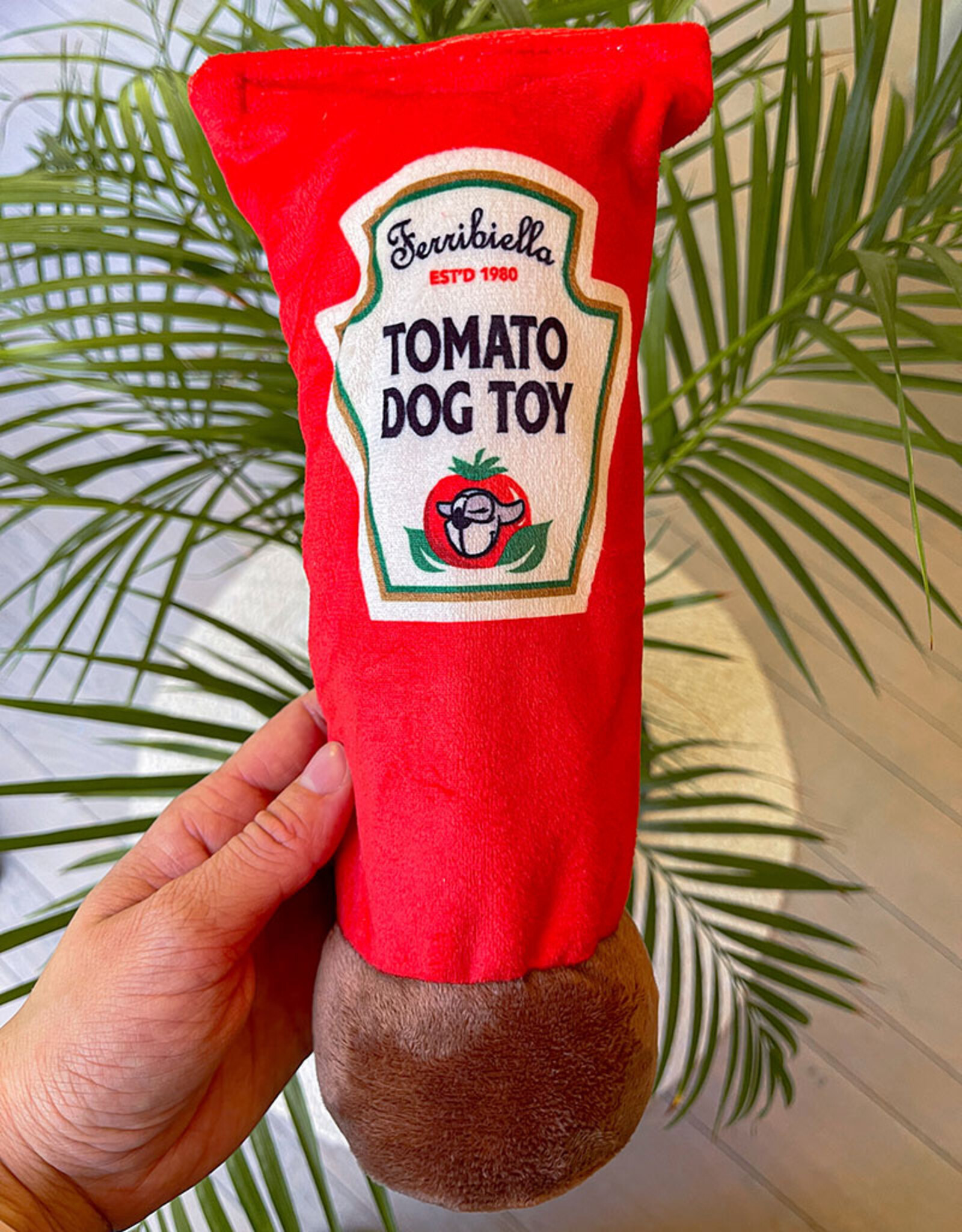 Ketchup hondenspeeltje Ferribiella