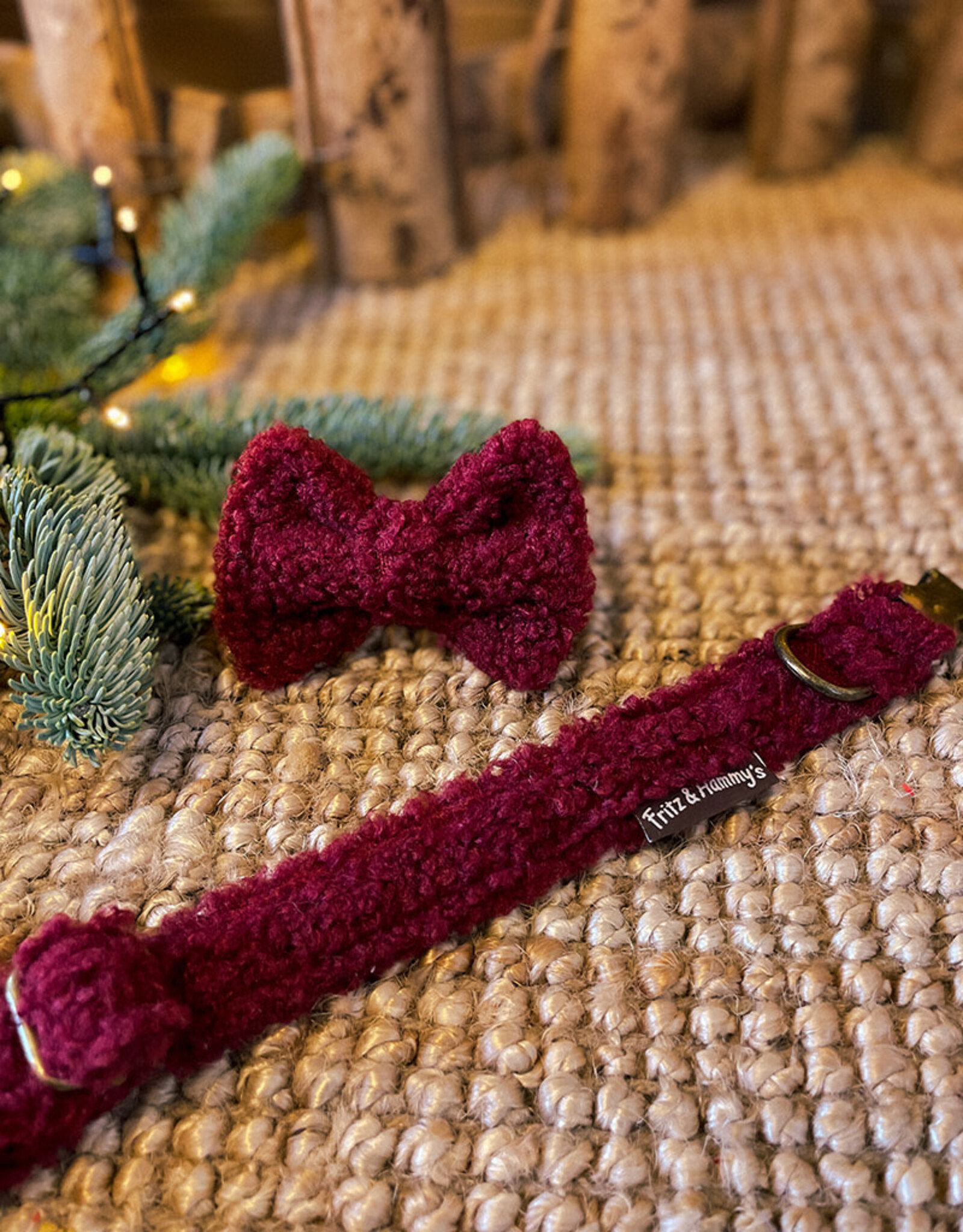 Dog Collar | Cranberry Cuddle
