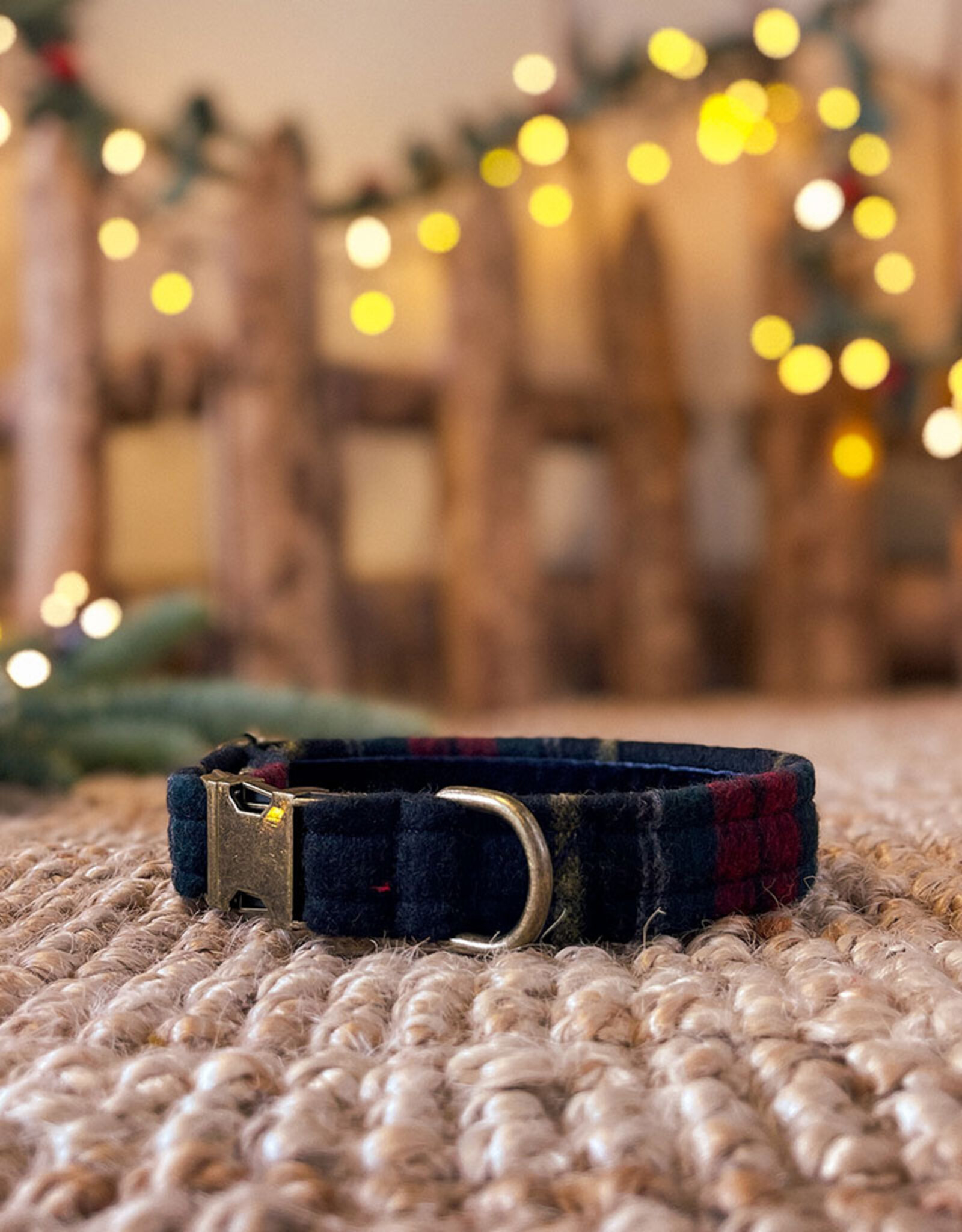 Halsband |  Midnight Tartan  (laatste XS, S of M)