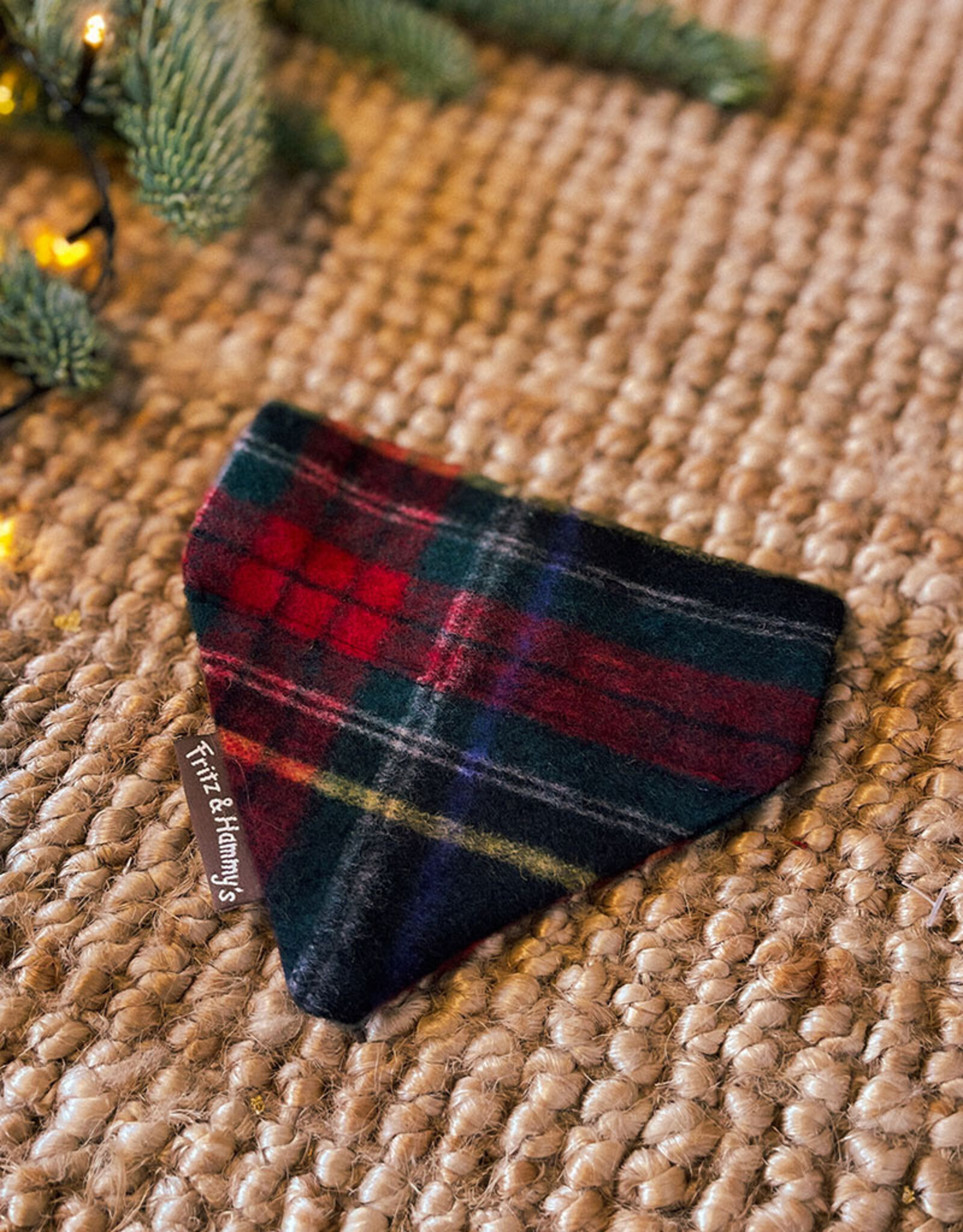 Slip-On Bandana | Midnight Tartan (last S or S/M)