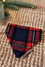 Slip-On Bandana | Winter Plaid