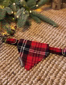 Slip-On Bandana | Highland Red Flannel (last S)