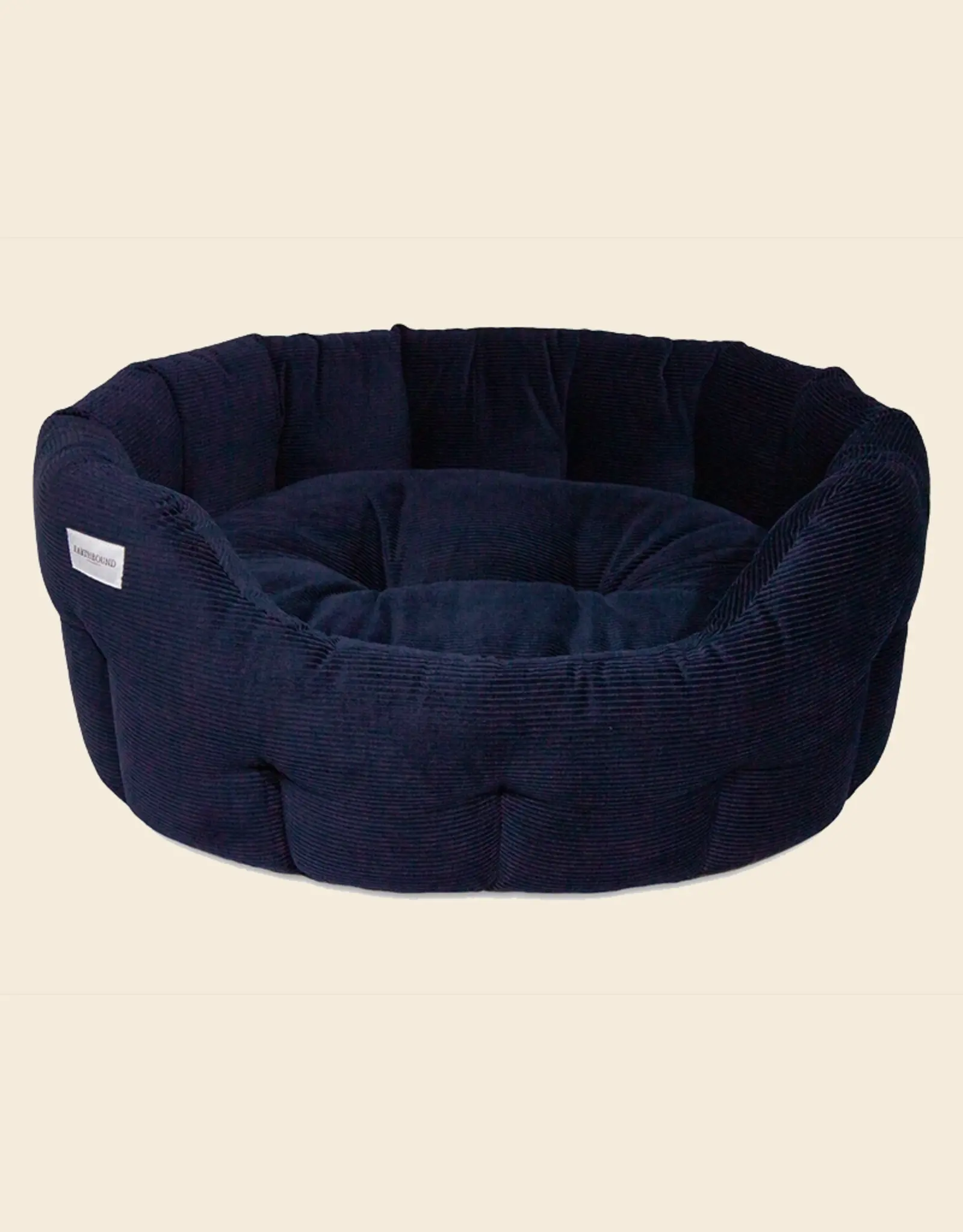 Earthbound Hondenmand rond | Chester Donkerblauw