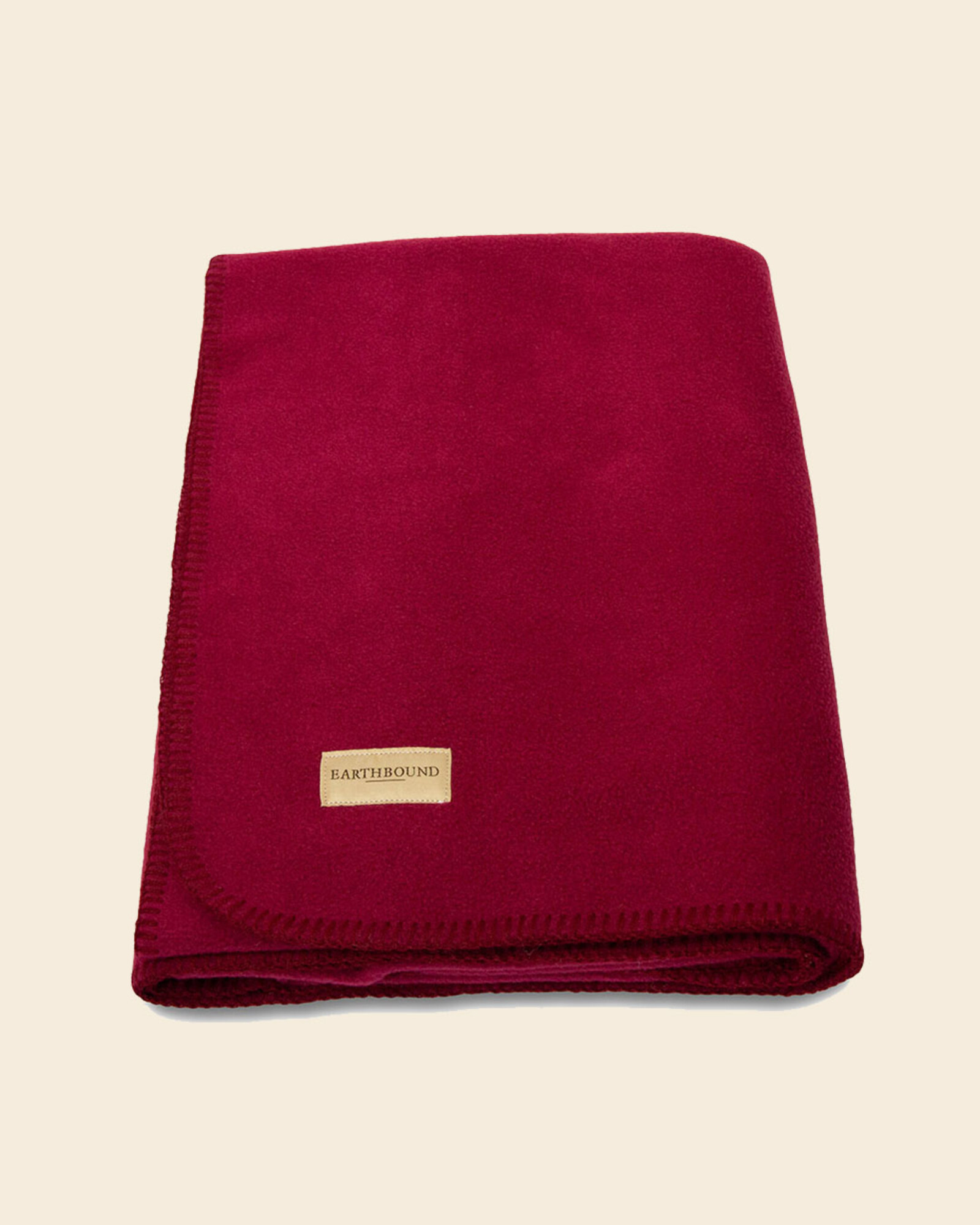 Earthbound Fleecedekentje voor honden | Rood