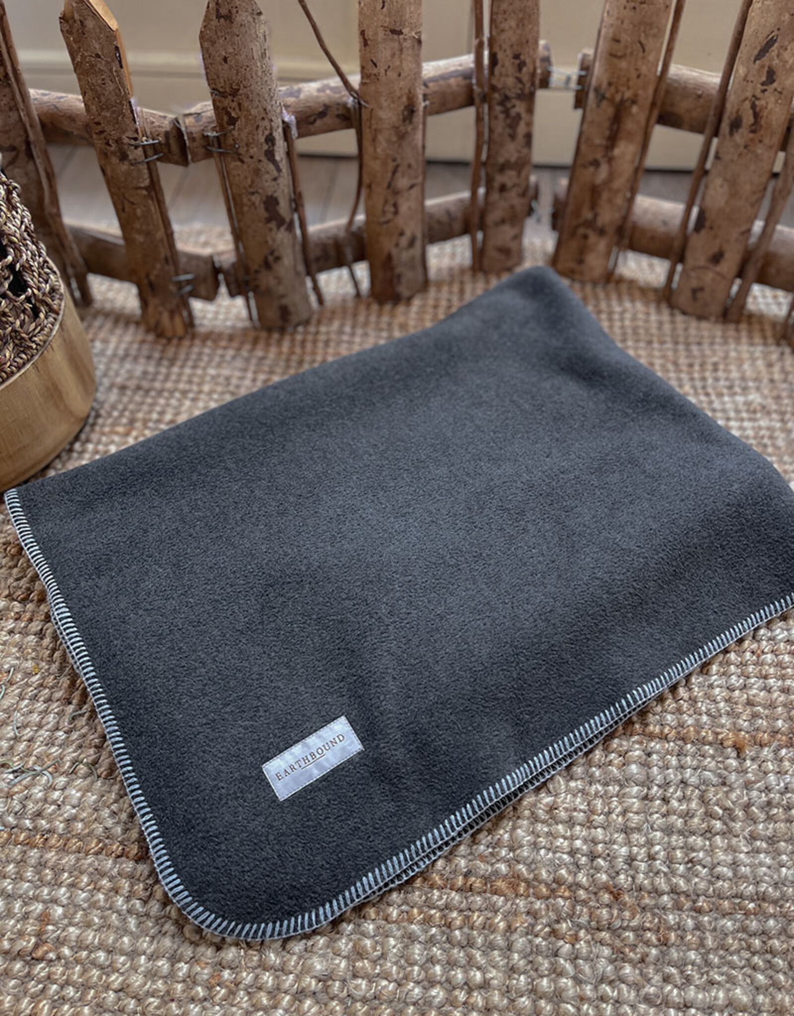 Earthbound Fleecedekentje voor honden | Grijs