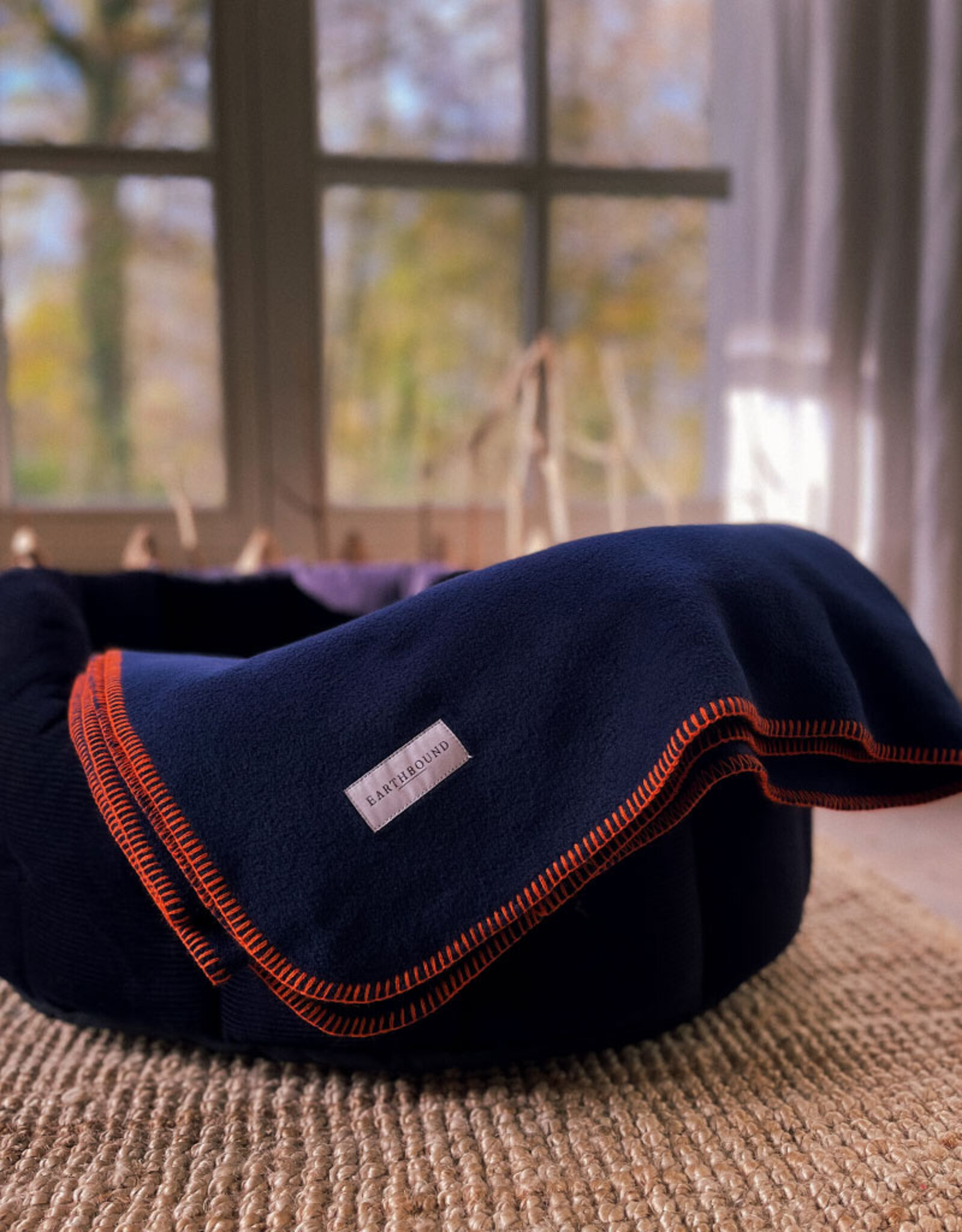 Earthbound Fleecedekentje voor honden | Donkerblauw