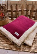 Earthbound Sherpa Fleece dekentje voor honden | Rood
