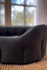 Earthbound Round Morland Dog Bed | Dark Green