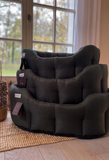 Earthbound Round Morland Dog Bed | Dark Green