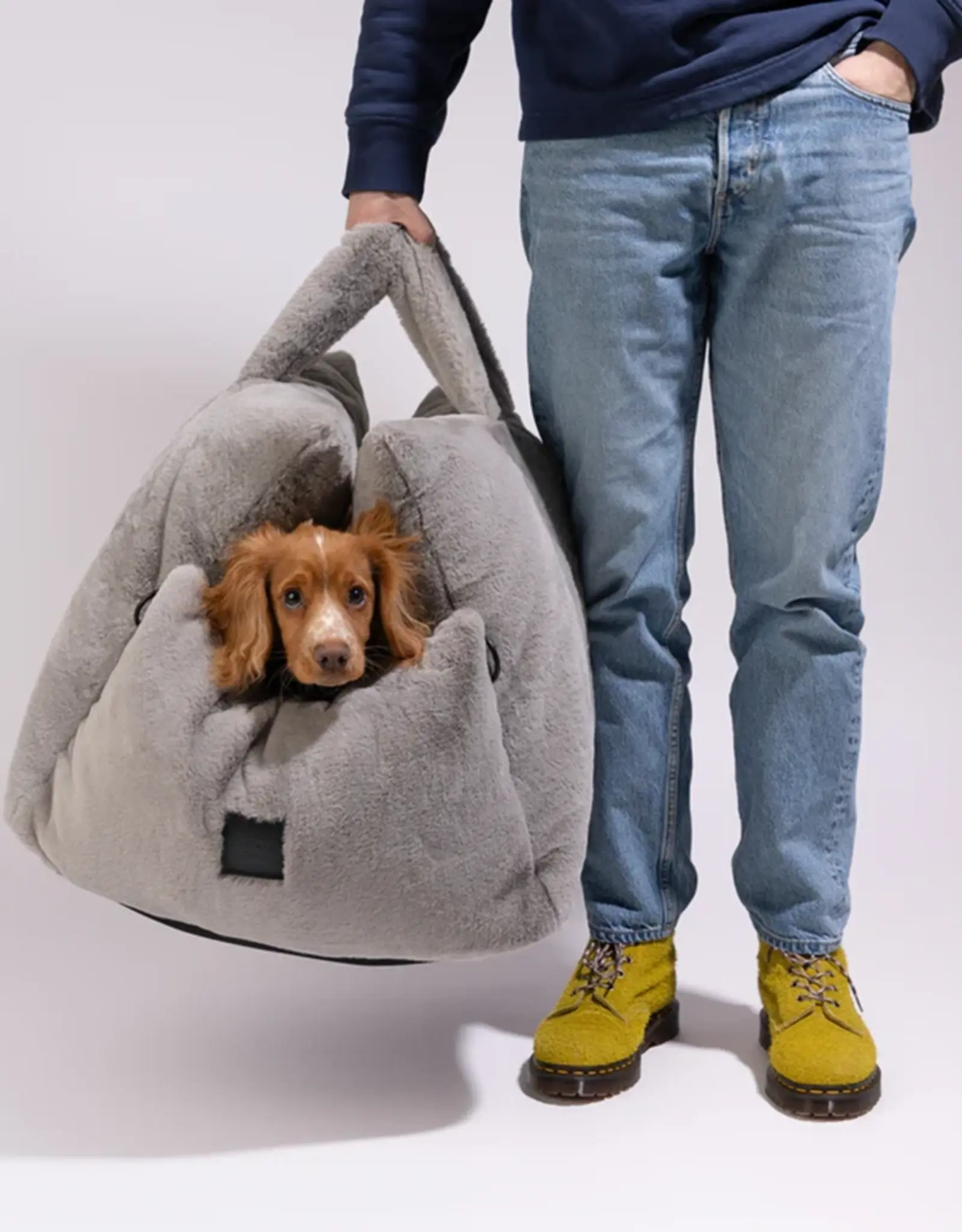 Pillow Villa Car Seat for Dogs | Pillow Villa | Grey
