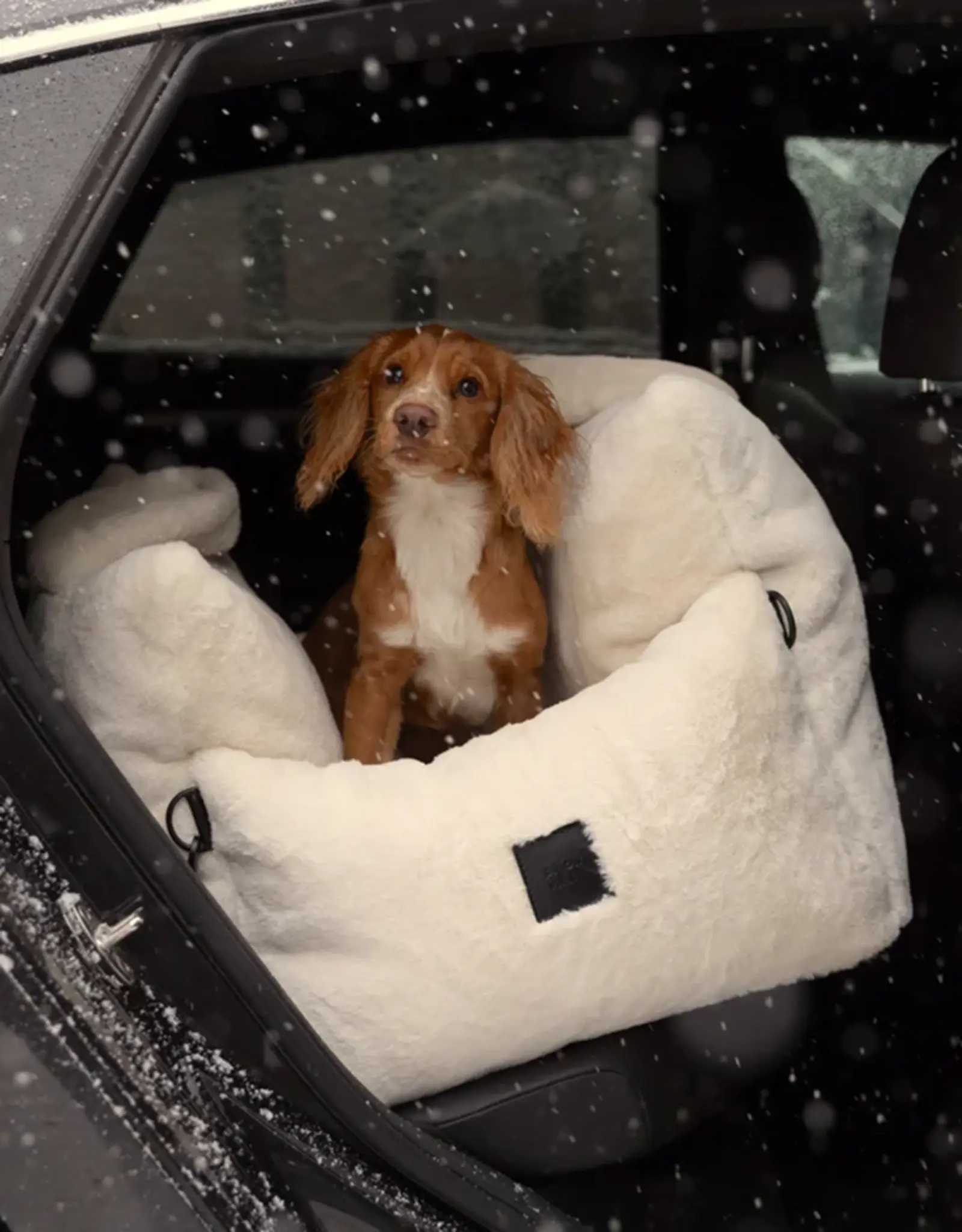 Pillow Villa Car Seat for Dogs | Pillow Villa | Off-White