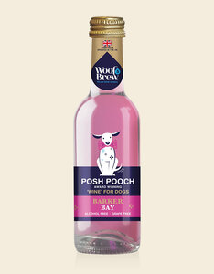 Woof & Brew Rosé wine for Dogs | POSH POOCH BARKER BAY