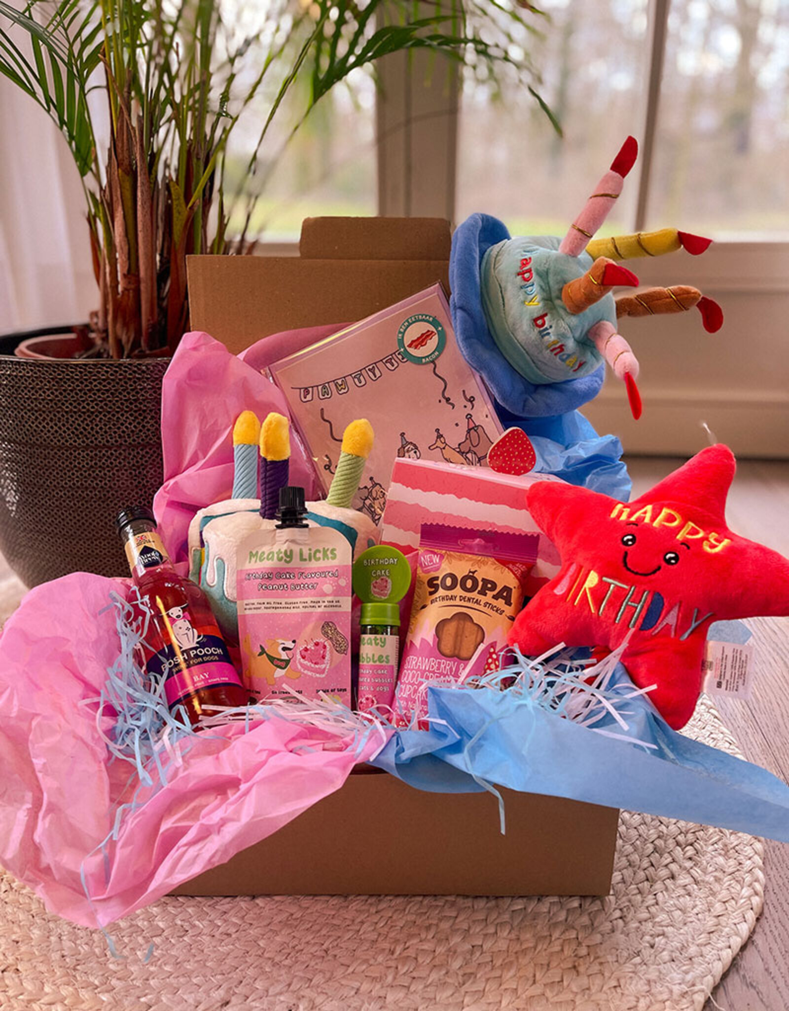 Barkday Verjaardags Box voor honden | Stel zelf samen!