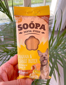 Soopa Soopa | Natuurlijke Dental Stick | Banaan & Pindakaas