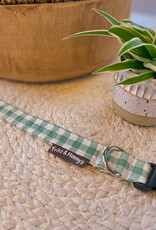 Halsband | Prairie Check | groene vichy ruit