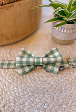 Strik voor honden | Prairie Check | groene vichy ruit