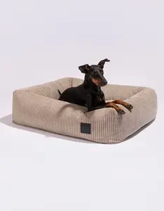 Pillow Villa Dog bed | Dream Corduroy | Taupe