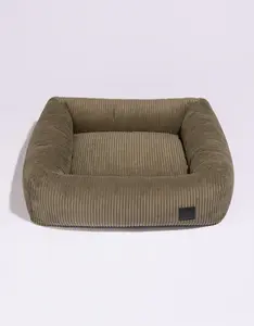 Pillow Villa Hondenmand | Dream Corduroy | Moss Green