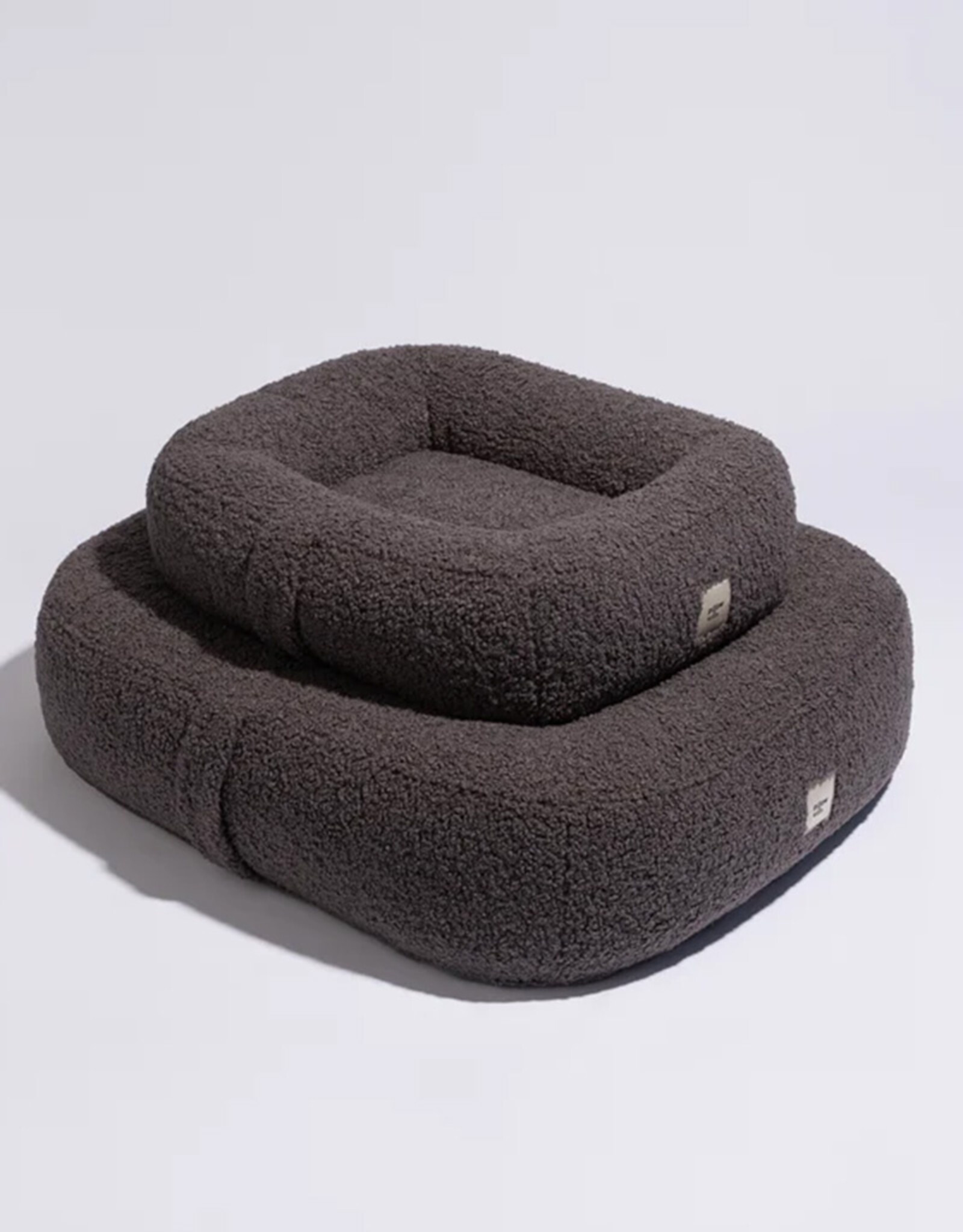 Pillow Villa Hondenmand | Pebble | Teddy Anthracite
