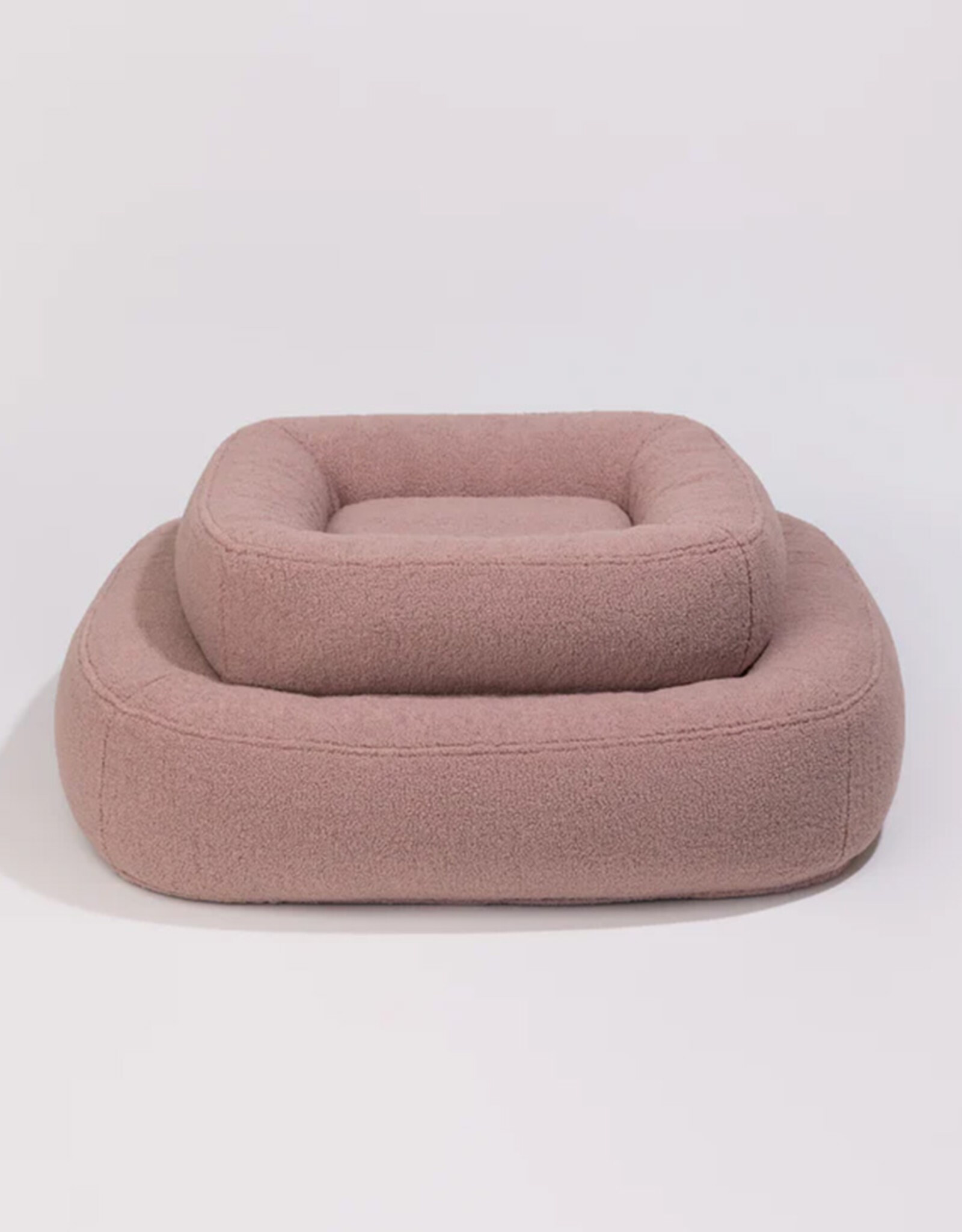 Pillow Villa Dog bed | Pebble | Blush Pink