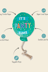 I Pawty, You Pawty | Birthday Balloon | Dog Toy Fringe