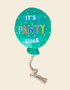 I Pawty, You Pawty | Verjaardagsballon hondenspeeltje
