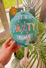 I Pawty, You Pawty | Birthday Balloon | Dog Toy Fringe