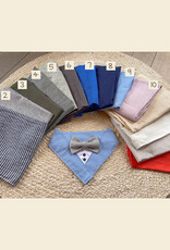 Kostuum voor honden met strik | Slip-on Bandana | Kies zelf je kleuren