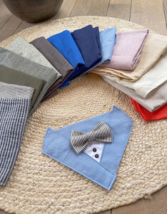 Dog Tuxedo with bow tie | Choose your own collors