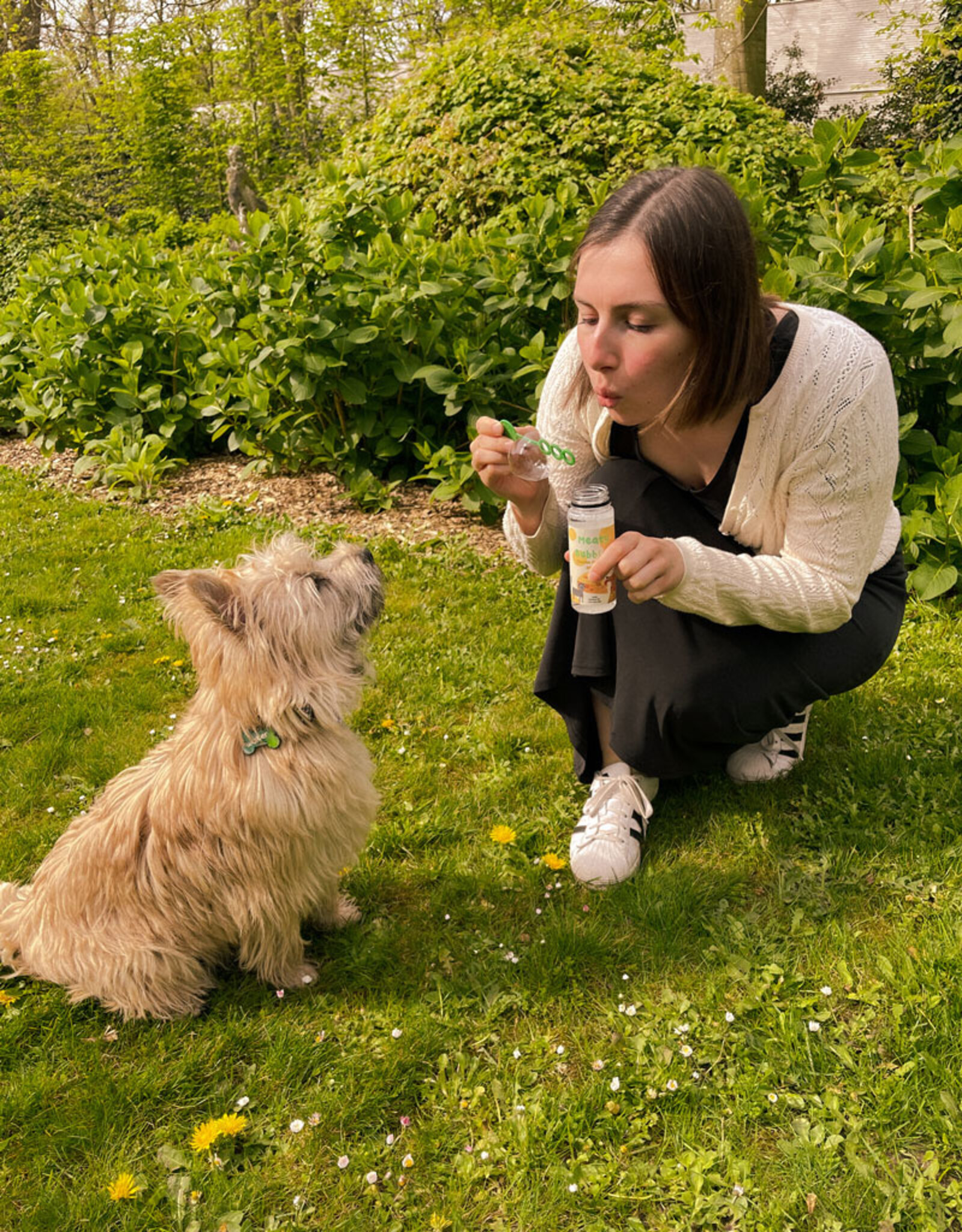 Meaty Licks Meaty Bubbles | Bellenblaas voor Honden | PINDAKAAS  (120ml)