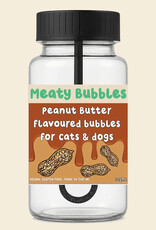 Meaty Licks Meaty Bubbles | Bellenblaas voor Honden | PINDAKAAS  (120ml)