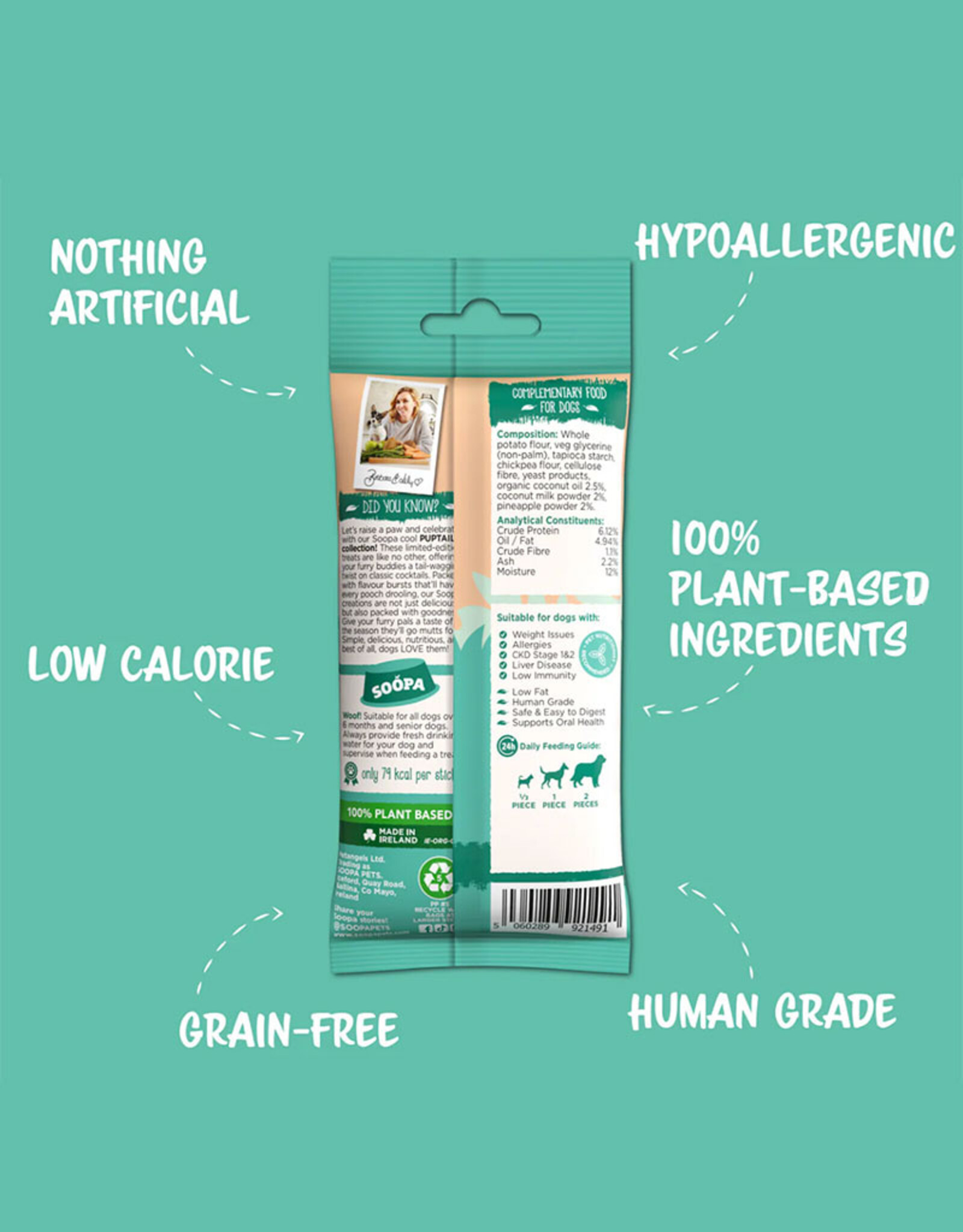 Soopa Soopa | Natuurlijke Dental Stick | Paw-Na Colada