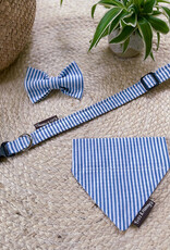 Slip-On Bandana  | Capri Blue Stripe | blauw met wit streepje