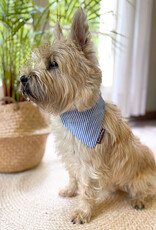 Slip-On Bandana  | Capri Blue Stripe | blauw met wit streepje