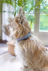 Halsband | Capri Blue Stripe | blauw met wit streepje