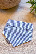 Bandana | Capri Blue Stripe | Blauw met wit streepje
