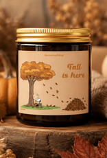 Snoopy Autumn Soy Candle | Sweet Caramel