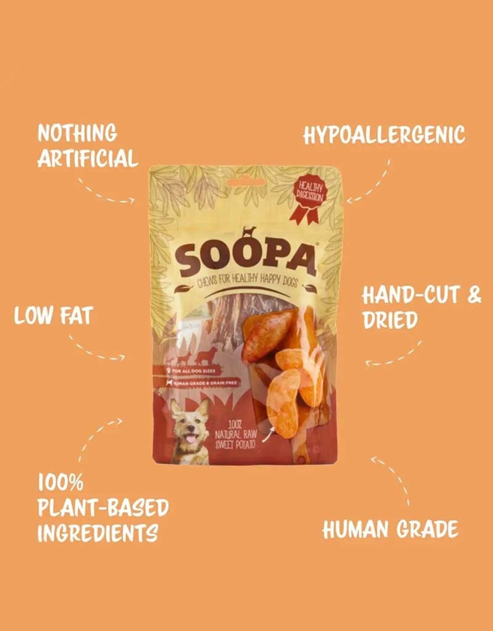 Soopa Soopa | zoete aardappel kauwsnack