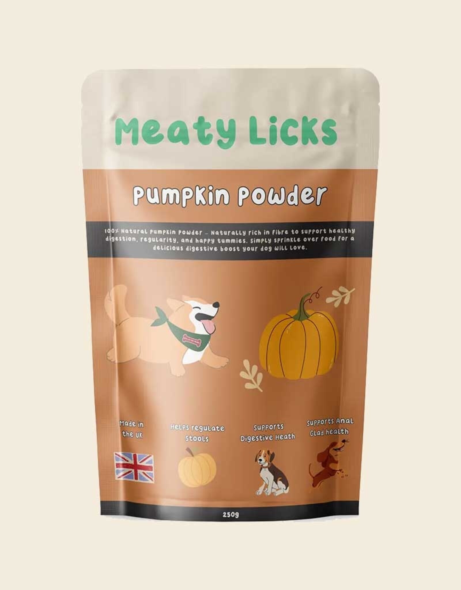 Meaty Licks Pumpkin powder