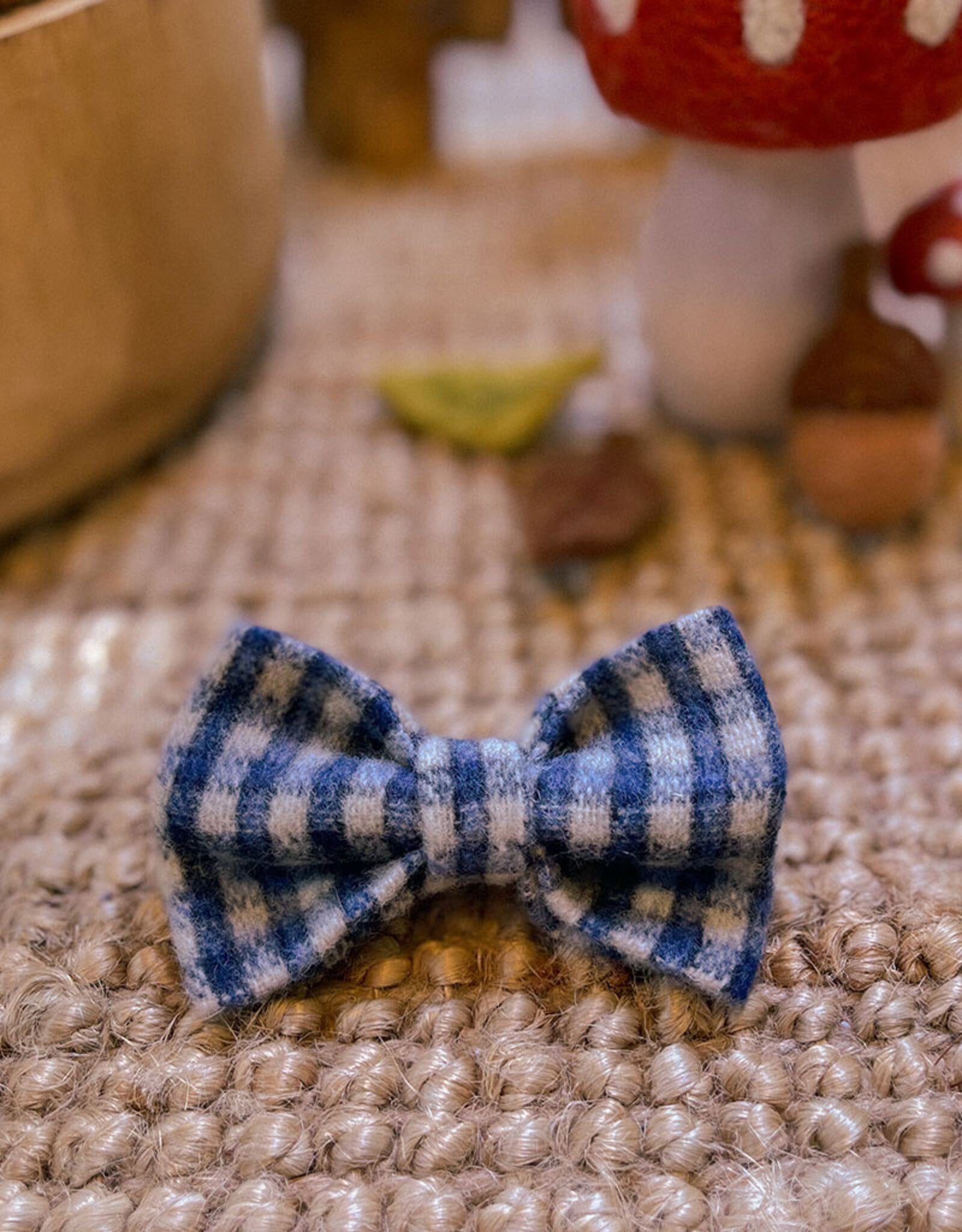 Strik voor honden | Blueberry Muffin | blauw wollen ruitje