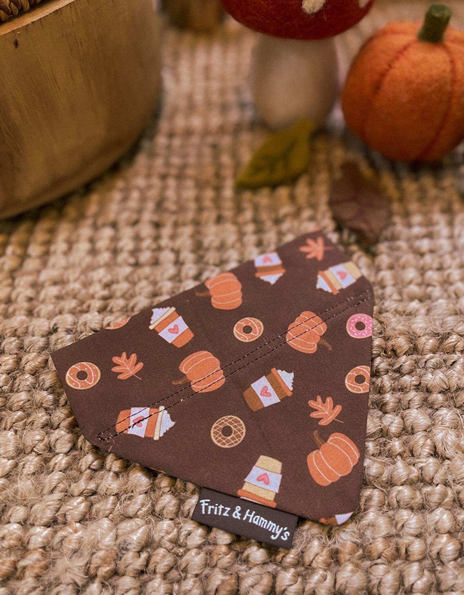 Slip-On Bandana  | Pumpkin Spiced Latte