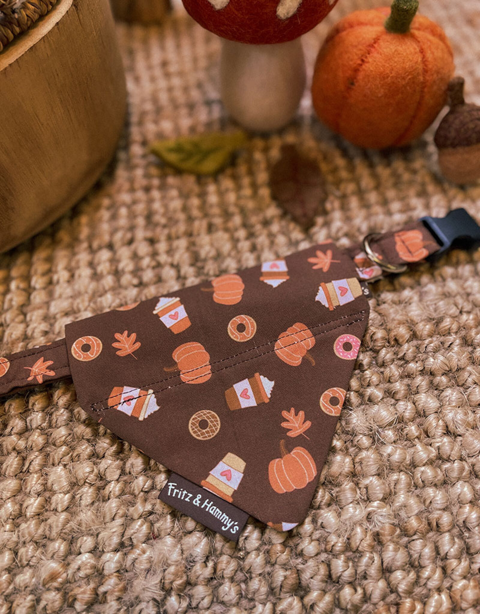 Slip-On Bandana  | Pumpkin Spiced Latte