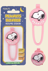 Safety Light for Dogs | Peanuts | pink