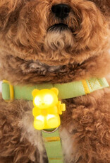 Oplaadbaar veiligheidslichtje voor honden | Jellybear LED | banana