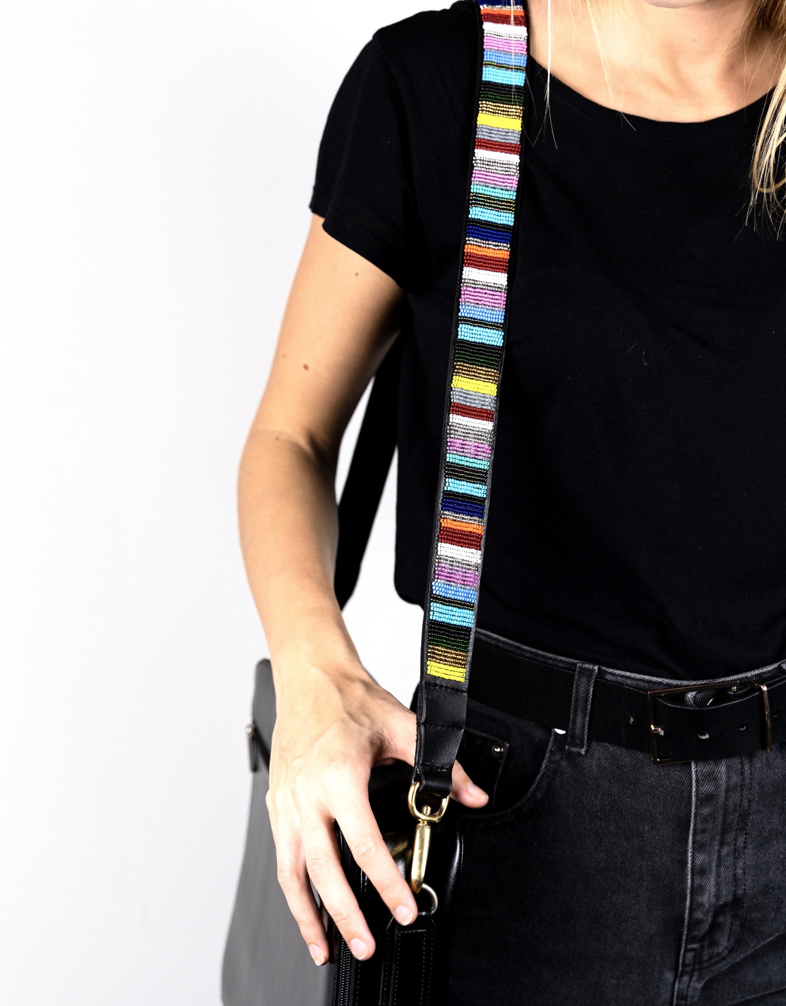 Maisha.Style Beaded colorful shoulder strap - for Joy