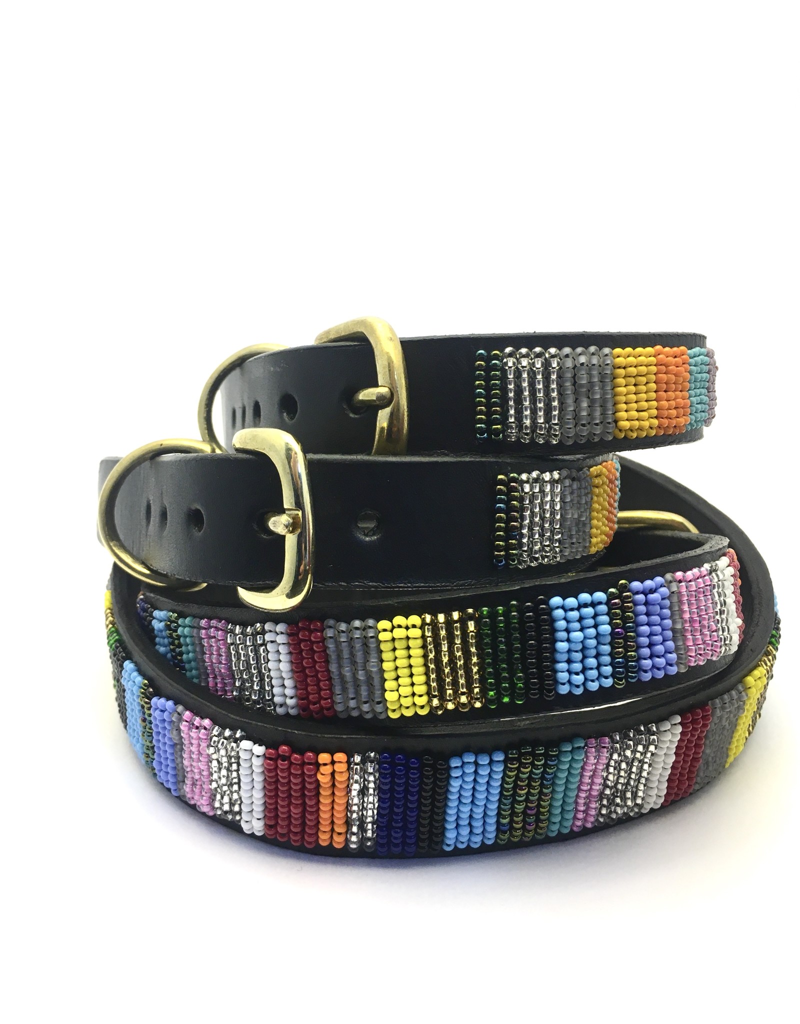 MAYADORO Signature Dog Collar Light Black - Luxury Pet Accessories