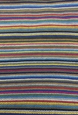 Maisha.Style Kikoy pouch - stripey mixed blue