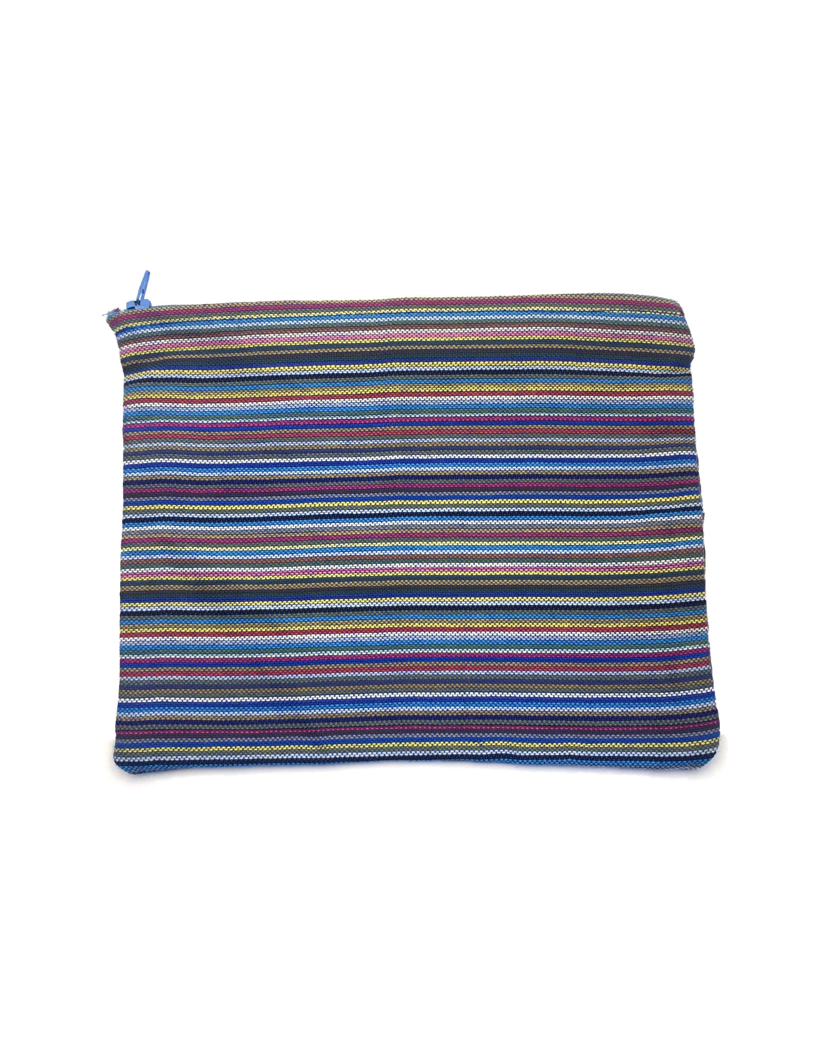 Maisha.Style Kikoy pouch - stripey mixed blue