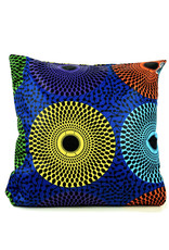 Maisha.Style Wax fab cushion cover - multi color