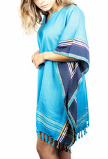 Maisha.Style Kikoy dress - blue